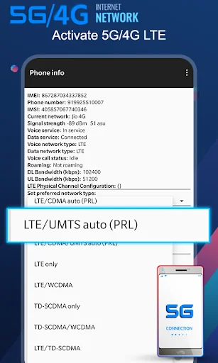 5G/4G LTE Force screenshot 4