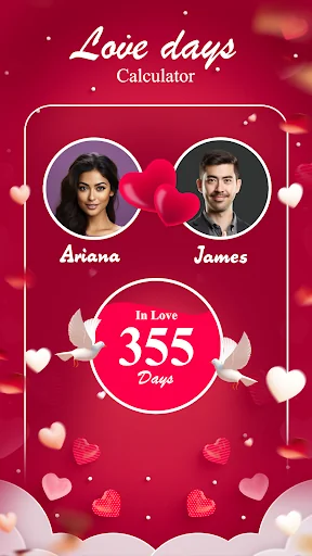 Love Relation Days Calculator