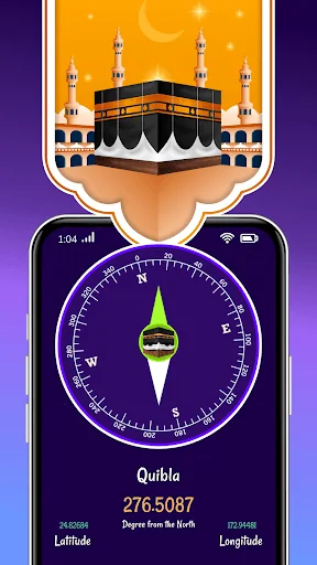 Qiblah Compass: Prayer Timings