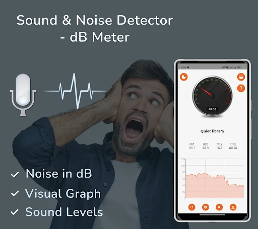 Noise Detector: Sound Detector screenshot 1