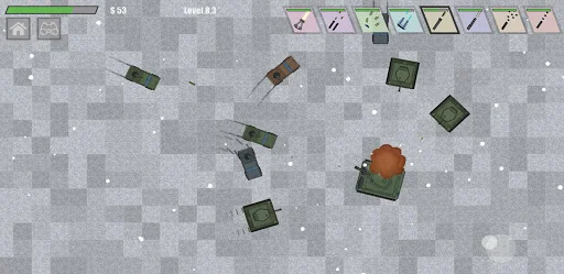 Tanks and rock