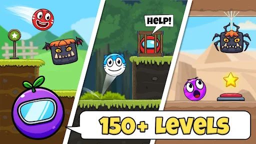 Red Ball Roller screenshot 2