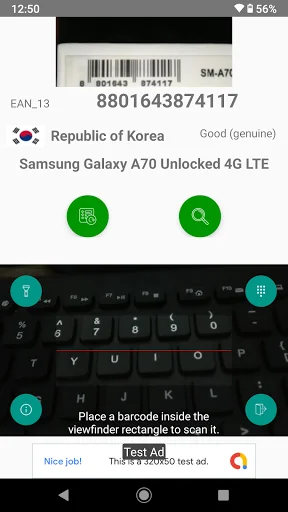 Barcode Checker - Scanner and  screenshot 2
