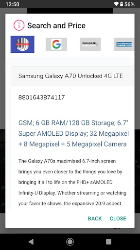 Barcode Checker - Scanner and  screenshot 3