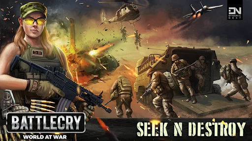 BattleCry: World War Game RPG screenshot 2