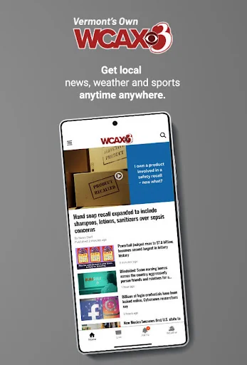 WCAX Channel 3 News: VT-NY-NH