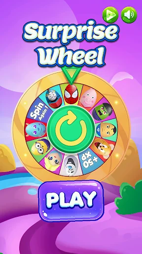 Surprise Eggs Spinning Wheel