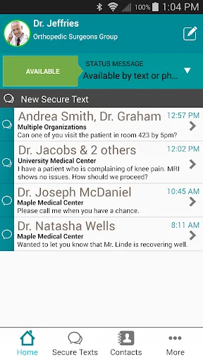 Vocera Secure Texting