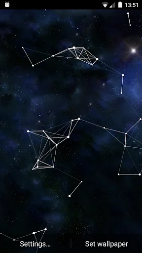 Particle Constellations Live W screenshot 3