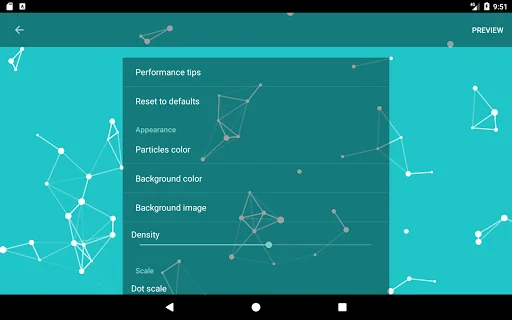 Particle Constellations Live W screenshot 4