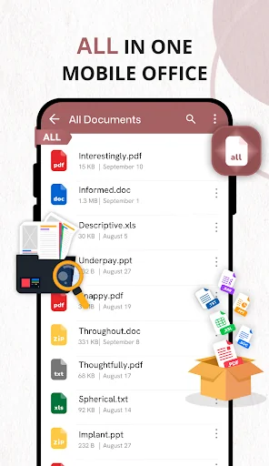 File Reader - PDF, Word, ZIP