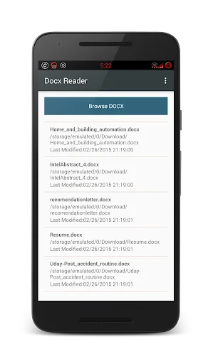 Docx Reader