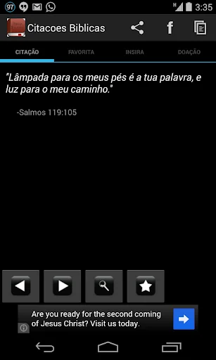 Citações Biblicas