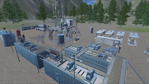 Drilling Oil Wells - Rig 3D