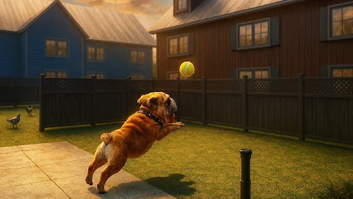 Bull Terrier Dog Simulator 3D screenshot 1