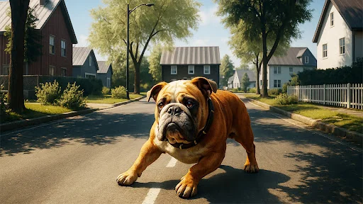 Bull Terrier Dog Simulator 3D screenshot 4