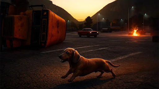 Dachshund Dog Simulator 3D screenshot 2