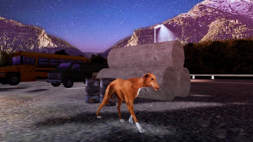 Greyhound Dog Simulator 3D screenshot 1