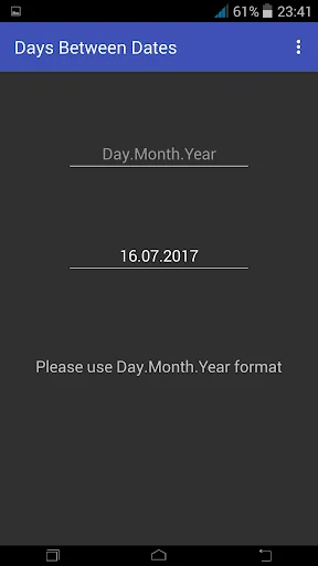 Days Between Dates