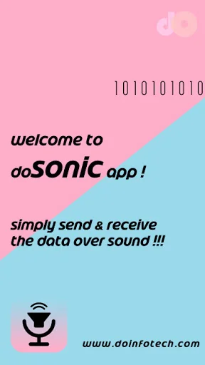 DoSonic - Data Over Sound