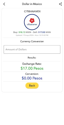 Dollar in Mexico screenshot 2