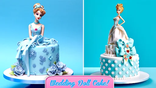 Doll cake decorating Cake Game