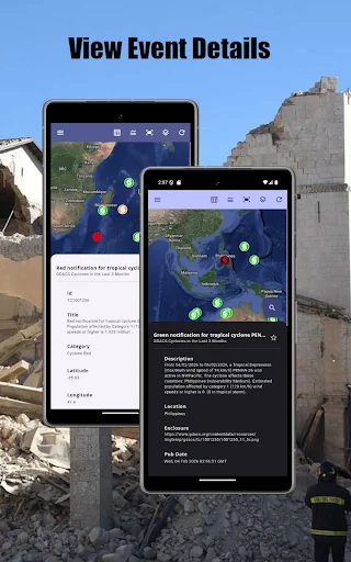 Natural Disaster Monitor screenshot 2