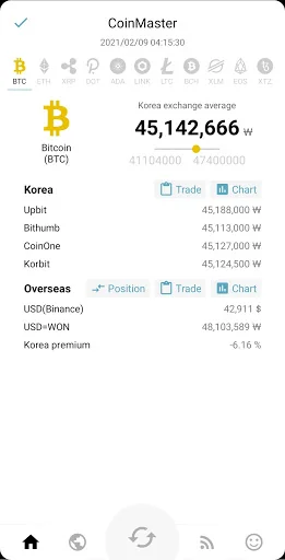CoinMaster - Bitcoin Ethereum  screenshot 1