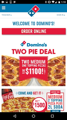 Domino's Jamaica screenshot 1