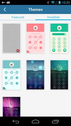 AppLock Theme Pink screenshot 3
