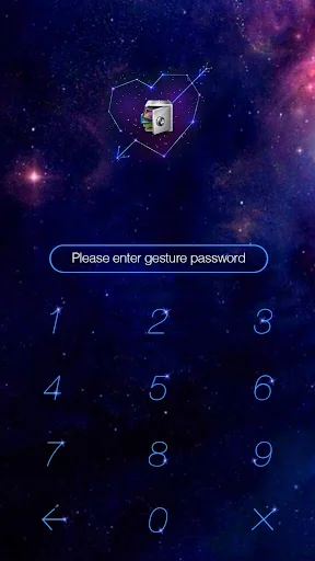 AppLock Theme Galaxy