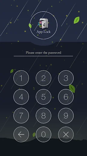 AppLock Theme RainDrop