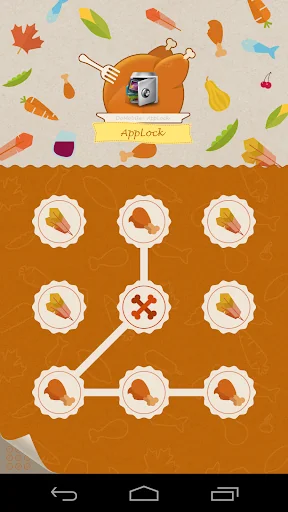 AppLock Theme Thanksgiving screenshot 2