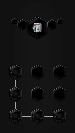 AppLock Theme Black screenshot 1
