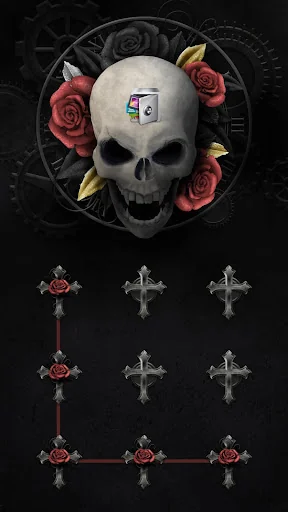 AppLock Theme Death Skeleton