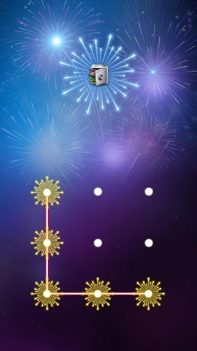 AppLock Theme Fireworks