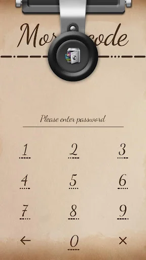 AppLock Theme MorseCode