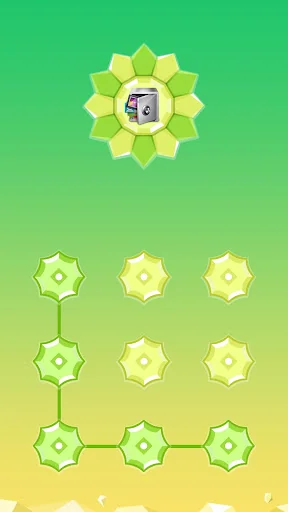 AppLock Theme PolyFlowers