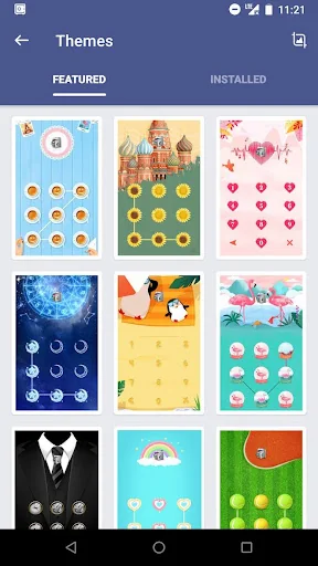 AppLock Theme Rose screenshot 3