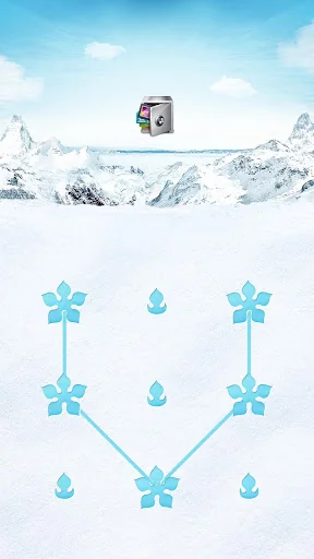 AppLock Theme Snow Mountain