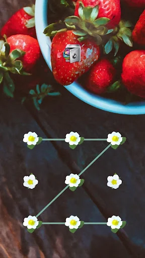 AppLock Theme Strawberry