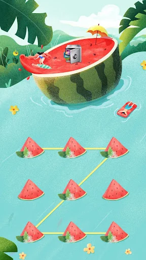 AppLock Theme Watermelon