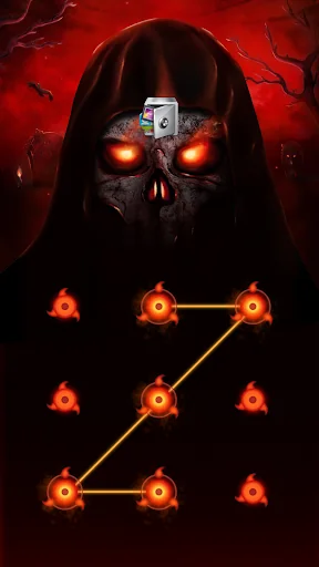 AppLock Live Theme Devil Eyes