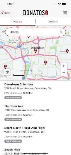 Donatos Pizza screenshot 2