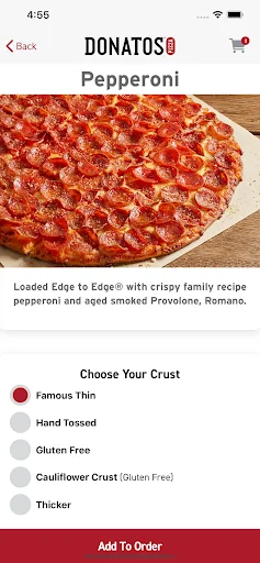 Donatos Pizza screenshot 3