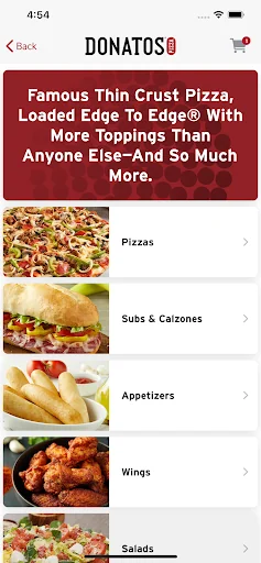 Donatos Pizza screenshot 4
