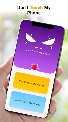 Don't touch my phone