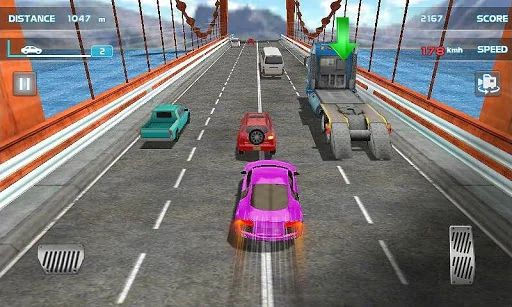 Turbo Driving Racing 3D screenshot 2