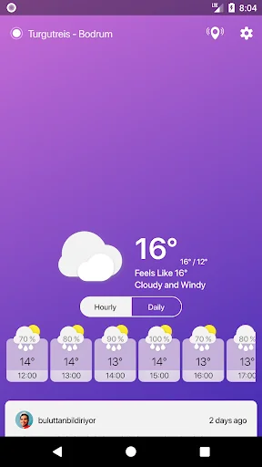 Buluttan - Weather of Turkey screenshot 1