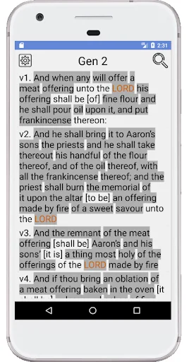 KJV Holy Bible with Strong